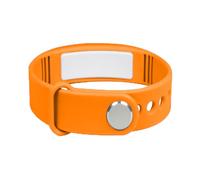 e-vibra Montre avec alarme vibrante, bracelet d'apprentissage de la propreté, montre rechargeable avec 15 alarmes quotidiennes, Orange-V2, Large