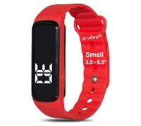 e-vibra Montre d'apprentissage de la propreté de qualité supérieure - Montre vibrante silencieuse pour garçons/filles - avec minuterie et 12 alarmes quotidiennes (rouge)