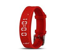 e-vibra Montre d'apprentissage de la propreté - Montre vibrante silencieuse rechargeable - Montre de rappel médical - avec minuterie et 15 alarmes quotidiennes (rouge, taille S)