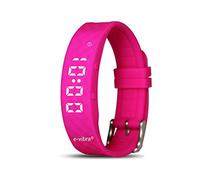e-vibra Montre de rappel vibrante rechargeable avec minuteur pour l'apprentissage de la propreté - Montre silencieuse avec vibration - Rappel médical TDAH - Rose