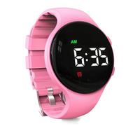 e-vibra Montre vibrante avec alarme de rappel silencieuse - avec plusieurs alarmes et verrouillage (rose)