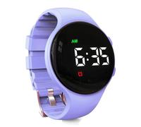 e-vibra Montre vibrante avec alarme de rappel silencieuse - avec plusieurs alarmes et verrouillage, violet, Moderne