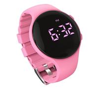 e-vibra Montre vibrante avec Alarme, Montre d'apprentissage de la propreté pour garçons/Filles, Rappel de médicaments avec minuterie (Pink)