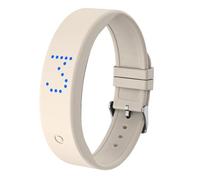 e-vibra Montre vibrante avec rappel d'alarme - avec jusqu'à 8 alarmes personnelles et rappels de messages par jour, blanc