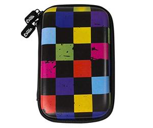 'e-Vitta evhd000018 Housse souple en polyuréthane multicolore housse pour disque dur externe - Pochettes pour disques durs externes (Étui souple, polyuréthane, multicolore, 2.5, Universal, résistant à la poussière, résistant invisible à rayure, résistant aux chocs, a test de projections)