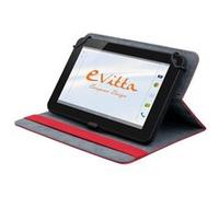 e-Vitta Stand 2P - Housse pour tablettes de 7", Rouge