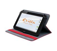 e-Vitta Stand 2P - Housse pour tablettes de 9.7-10.1", Rouge