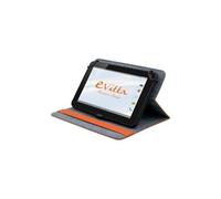 e-Vitta Stand 2P Universal - Etui à rabat pour tablette - orange - 7"