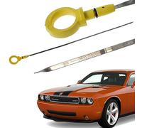 E-Vniko Jauge de niveau d'huile moteur compatible avec Chrysler 300 Dodge Charger Challenger Magnum 2005-2010 Jauge de niveau de rechange en acier inoxydable 917-323