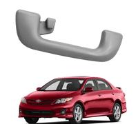 E-Vniko Poignée de toit arrière compatible avec Toyota Corolla Rav4 Yaris Vios - Remplace 74610-52020 - Poignée de rail d'appui grise avec crochet