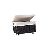 e-wicker24 Coffre,grand panier,corbeille,malle,caisse de rangement en osier,panier de rangement, panier en osier