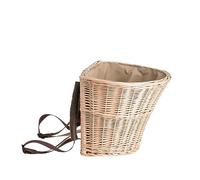 e-wicker24 Hotte de cueillette des fruits et légumes, Sac à dos en forme de hotte en osier avec bretelles (Naturel sans couvercle)