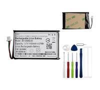E-yiiviil 361-00056-00 Batterie de rechange 1100 mAh/3,7 V Compatible avec Garmin DriveSmart 5, 50 LMT-D, 51 LMT-D EU, 55, 61 LMT-S, 65 GPS GPS avec outils
