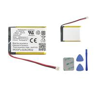 E-yiiviil 361-00097-00 Batterie de rechange 255 mAh/3,8 V Compatible avec Gaimin Fenix 5/5X avec outils