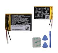 E-yiiviil Batterie de rechange 361-00140-01 compatible avec Gar-min Forerunner 55/GPS Running Watch avec kit d'outils de réparation