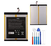 E-yiiviil Batterie de rechange 58-000187 26S1015 compatible avec Fire HD 10 7ème génération 10,1" SL056ZE (version 2017) avec outils