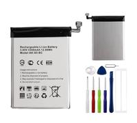 E-yiiviil Batterie de rechange AK-S5-BC AK-S5 (V2) - 3500 mAh/3,85 V - Compatible avec les téléphones portables Emporia Smart 5 SMART.5 - Avec outils