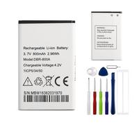E-yiiviil Batterie de rechange DBR-800A DBR-800D 900 mAh/3,7 V compatible avec Doro 1350 1360 1361 DFC-0160 Primo 401 avec outils