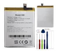 E-yiiviil Batterie de rechange S90 4000 mAh/3,87 V compatible avec OUKITEL C21 Pro Battery avec outils