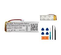 E-yiiviil Batterie de rechange SN-60R 3,7 V 1200 mAh compatible avec Sena 50R Casque Bluetooth pour moto Batterie pour casque sans fil avec outils