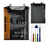 E-yiiviil BM5V Batterie de rechange, compatible avec Xiaomi Redmi Note 13 Pro 5G/Poco X6 5G, avec outils