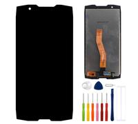 E-YIIVIIL Écran de rechange compatible avec Crosscall Core-X4 AMOLED Touch Screen Assembly avec outils (sans cadre)