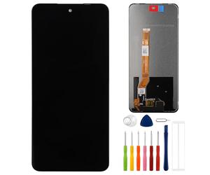 E-YIIVIIL Écran de rechange compatible avec Oppo A40/A40M/A60/A80/C65/A3X 6,67" Écran tactile LCD assemblé avec outils (pas de cadre)
