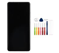 E-yiiviil Écran numérique TFT compatible avec Samsung Galaxy S21 Ultra 5G 6,8" LCD Écran tactile Assemblée avec outils Empreintes digitales non prises en charge (avec cadre) Phantom Silver