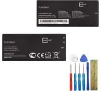 E-yiiviil TLi015M1 Batterie de rechange compatible avec Alcatel OneTouch Pixi 4 4.0 / OT-4034 Smartphone avec outils