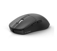 E-YOOSO Souris de jeu sans fil, 49 G, légère, 1 K, 26 K DPI, capteur PAW3395, 5 boutons programmables, trois modes de type C filaire/2,4 GHz/Bluetooth souris de jeu pour ordinateur portable, PC, Mac
