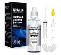 E-Z Ink Kit de nettoyage pour imprimante Epson Ecotank, kit de nettoyage de tête d'imprimante pour imprimantes à jet d'encre HP/Canon/Brother, solution de nettoyage de tête d'impression, 100 ml
