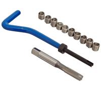 E-Z Lok EK30820 Kit d'inserts hélicoïdaux filetés en acier inoxydable 304, taille de filetage 1/4"-28, longueur installée de 0,500" (10 pièces)