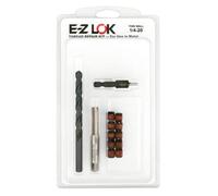 E-Z Lok Ez-310-4 inserts filetés pour le métal, 1/4-20 Kit d'installation, EN ACIER, Noir Oxyde