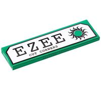 E-Zee Papier à Cigarette eZee Format Standard, Vert, Paquet de 100