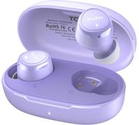 E1 Écouteurs Bluetooth Sans Fil, Ecouteurs Bluetooth Avec 5.3, Enc Appels, Ultraléger, Eqs Ajustement, 30H Lecture, Usb Type C, Ipx6 Violet[J545]