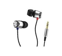 E10 - Ecouteurs - intra-auriculaire - filaire - jack 3,5mm - noir / argent