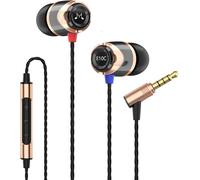 E10C Écouteurs Intra Auriculaires Smartphone Écouteurs Haute Fidélité Oreillettes Réduction De Bruit Avec Micro Et Télécommande Pour Audiophiles - Or