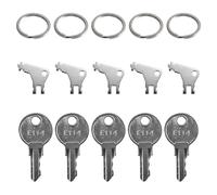 E114 50504 Lot de clés pour distributeur d'essuie-tout en papier universel de qualité commerciale pour distributeurs de serviettes, serviettes en papier, papier toilette et distributeur de savon