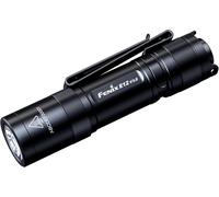 E12 V3.0 Mini Lightweight Daily Flashlight 200 Lumens 256 Feet 100 Hours Max Aa Battery Powered Two-Way Body Clip Magnetic Cap Ip68, Black