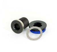 E13 30mm Vis pédalier Self Extractor Kit - Helix Race 30 mm Unisexe, Noir, Taille Unique