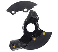 E13 CG.TRSP-du.40.K.BB Guide Chaine Double Plateau Noir