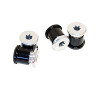 E13 Kit de 4 Jeux de vis pour Double Plateau Argent 6 mm