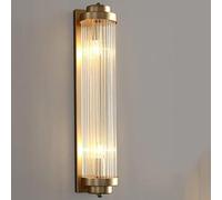 E14 2 Têtes Cristal Verre Applique Murale Encastré en Métal Appliques Dimmable Créativité Éclairage Luminaire Décorer Restaurant Salon Café 121660CM