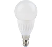 E14 7W Ampoule LED Blanc chaud 630 lumens forme sphérique Céramique Ampoule à économie d'énergie Classe énergétique A+