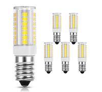 E14 Corn LED 5W Replace 40W Bulb 4000K Natural White Small Edison Screw Lights 45Leds 400Lm 5Pack [Energy Class A+] Nature White 4000K