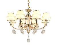 E14 Jane Ou Lustre de Luxe à lumière Chaude, lumières de Chambre d'amis, lumières de Restaurant, Lustre Moderne doré, plafonnier Classique en Cristal pour Salle à Manger Chambre à Coucher