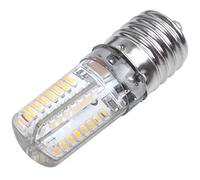 E17 Socket 5W 64 Lampe LED Ampoule 3014 SMD blanc chaud AC 110V-220V