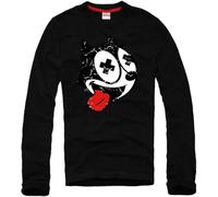 E1SYNDICATE Long Sleeved T Shirt Felix The Dead Cat Cartoon Sylvester(Large)