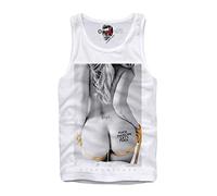 E1SYNDICATE Shirt Tank Top Vest FCUK Dancin - Let's FCUK Worn by AXL Rose(X-Large)