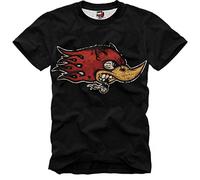 E1SYNDICATE T Shirt Hot Rod Rockabilly Speed Freak Cafe Racer Scrambler(Medium)